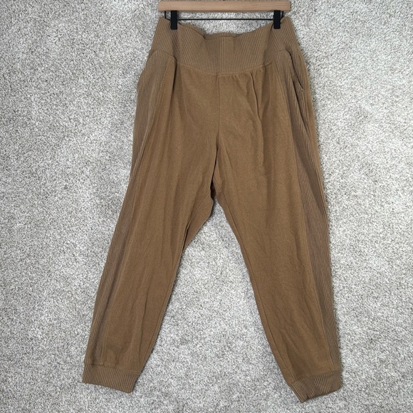 Champion Pants - Champion Tan Ribbed Jogger‎ Sweatpants - XL